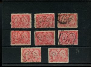 ?8 X Three cent Jubilee  lot used Canada