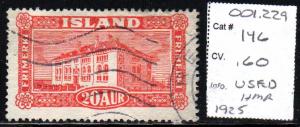 Iceland # 146 ~ Used, HMR ~ cv .60