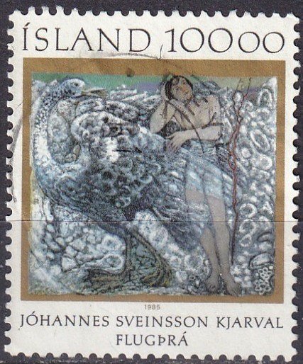 Iceland #615  F-VF Used CV $4.75 (Z7681)