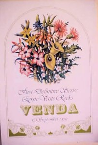 SOUTH AFRICA VENDA FD FOLDER WITH 17 DIFF STAMPS 1979