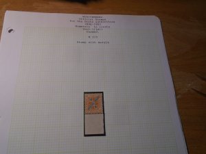 Wurttemberg  #   O103    Mint/