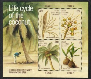 Cocos Islands Stamp 176a  - Life Cycle of the coconut