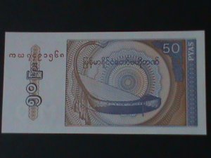 ​BURMA-1976-CENTRAL BANK-$0.50 PYAS UNCIR-VF-HARD TO FIND WE SHIP TO WORLDWIDE