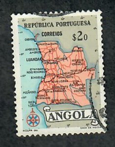 Angola #387 used Single