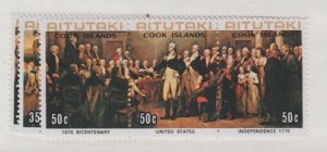 Aitutaki Scott #124-125-126 Stamps - Mint NH Set