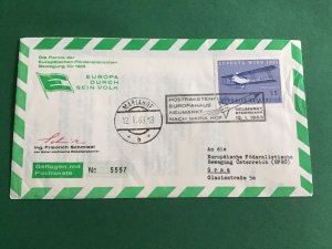 Austria 1963 Air Mail  Vintage  Stamp Cover R45480