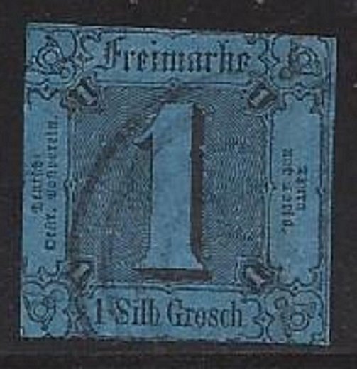 Thurn & Taxis - SC# 4 VF Striking!! CV $140