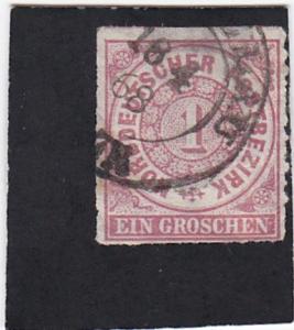 NORTH GERMAN CONFEDERATION #  4  used  