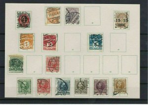 Denmark 1882-1907 Used Stamps CAT 40 Ref:R4311