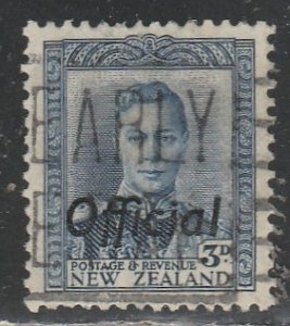 New Zélande   O89   (O)   1941   Official stamp