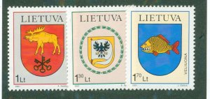 Lithuania 704-6 MNH BIN $2.00
