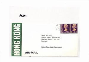 AL281 1980 Hong Kong Reading GB Cover samwells-covers