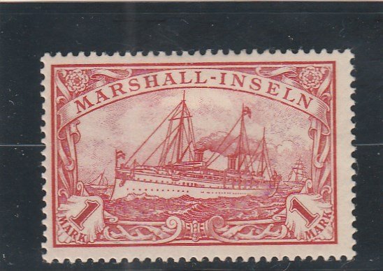 Marshall Islands  Scott#  22  MH  (1901 Kaiser's Yacht)