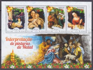 2014 Guinea-Bissau 7414-7417KL Christmas Pictures 14,00 €