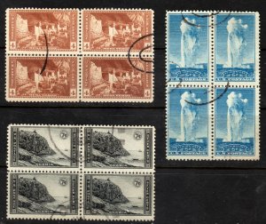 #743, 744, 746  Nat'l Parks BLOCKS ⭐⭐⭐⭐⭐