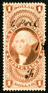 US Stamps # R66c Revenue Used Superb