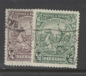 Barbados Scott 165-6 used