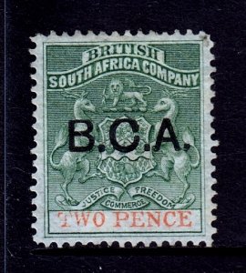 British Central Africa - Scott #2 - MH - Thin speck, soiing spot UR - SCV $11