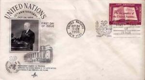 United Nations, First Day Cover