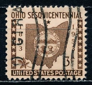 US #1018 Single Used