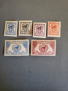 Stamps Laos Scott #30-3, C22-3 nh