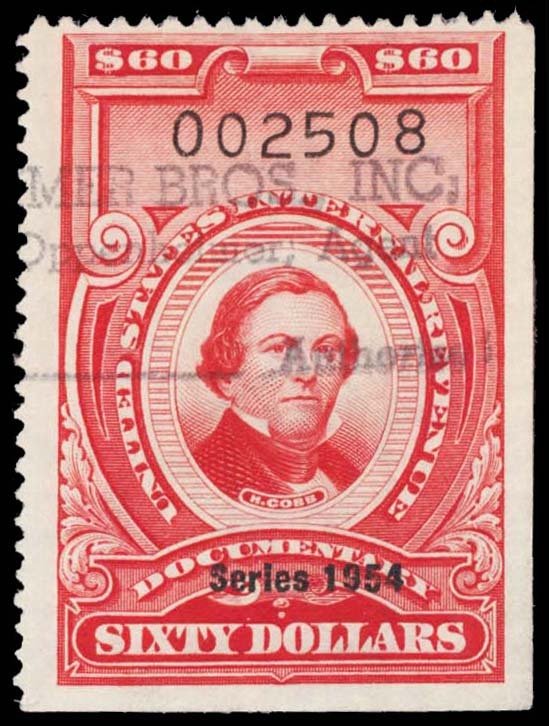 U.S. REV. DATED REDS R681  Used (ID # 101016)