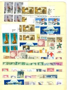 US VERY NICE SELECTION..GOOD BLKS...MOSTLY MNH