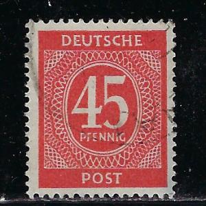 Germany AM Post Scott # 550, used