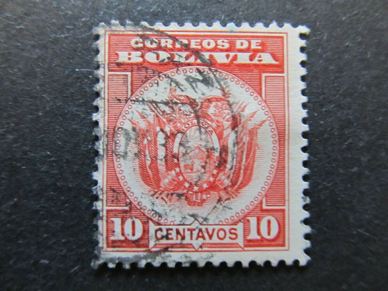 A4P31F68 Bolivia 1933 10c used