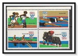 US #1791-1794 Olympics Block MNH