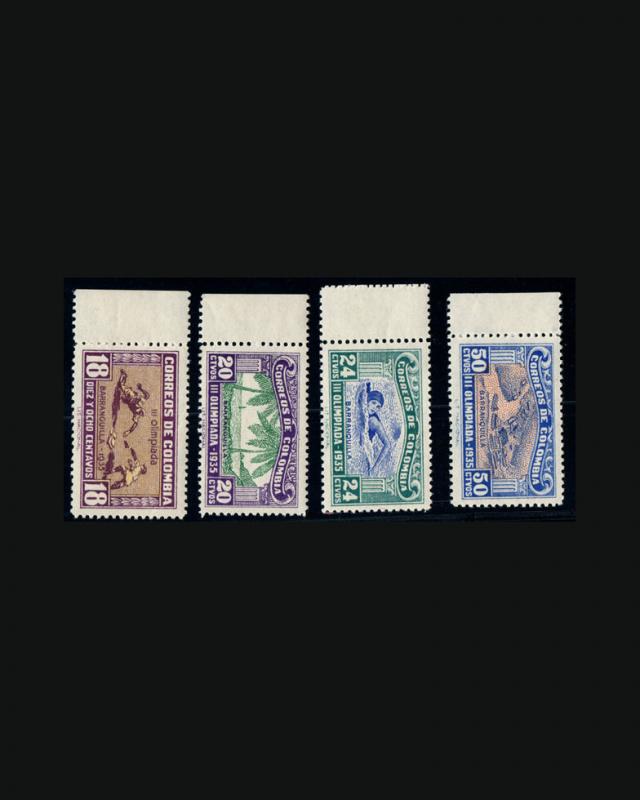 VINTAGE: COLOMBIA 1935 OG NH  SCOTT 421-436 $1850  EST LOT # 7777a