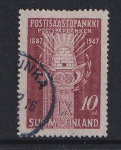 Finland    #264  used  1947  postal savings