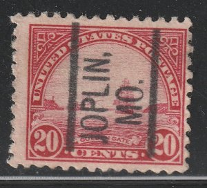 Precancel - Joplin, MO - PSS 548