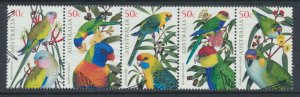 Australia   SC#  2339a  SG 2479a Used  Birds Parrots with fdc  see details & ...