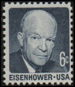 United States 1393 - Mint-NH - 6c Dwight D. Eisenhower (1970)