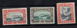 British Guiana 1898 Jubilee 1c 5c & 10c mint LHM SG220 WS31313