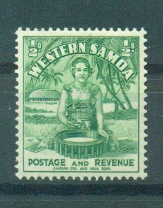 Samoa sc# 166 mh cat value $.25