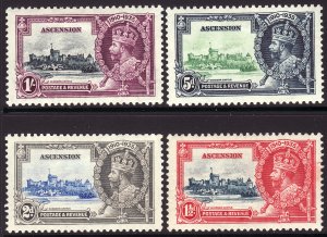 Sc# 33 / 36 Ascension KGV 1935 Silver Jubilee complete set MLMH  $58.50 Set #2