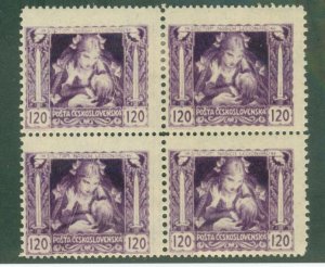 Czechoslovakia B129 BLOCK MH BIN $1.00