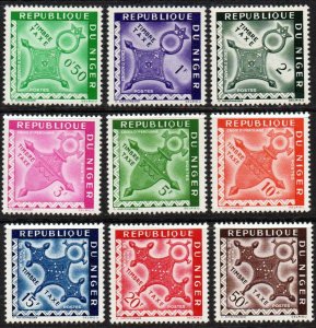 Niger Sc #J22-J30 Mint Hinged