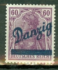 PS: Danzig 44 mint signed Bloch CV $1250