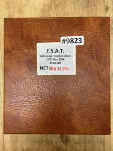 Collections For Sale, F.S.A.T. (9823) 1955 thru 1988