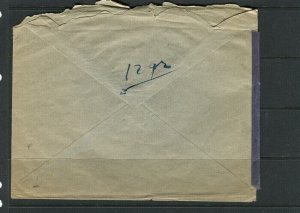 SPAIN; 1930s early fine CENSOR LETTER/COVER to Harrow UK;