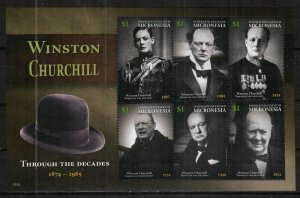 Micronesia Stamp 1165  - Churchill