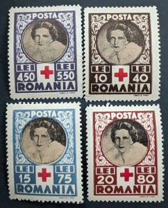 Romania B247-50, Full set, Red Cross, CV - $2.50