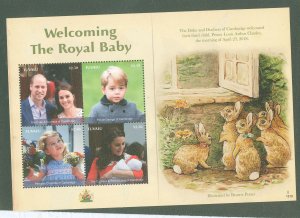 Tuvalu #1424 Mint (NH) Souvenir Sheet (Royalty)
