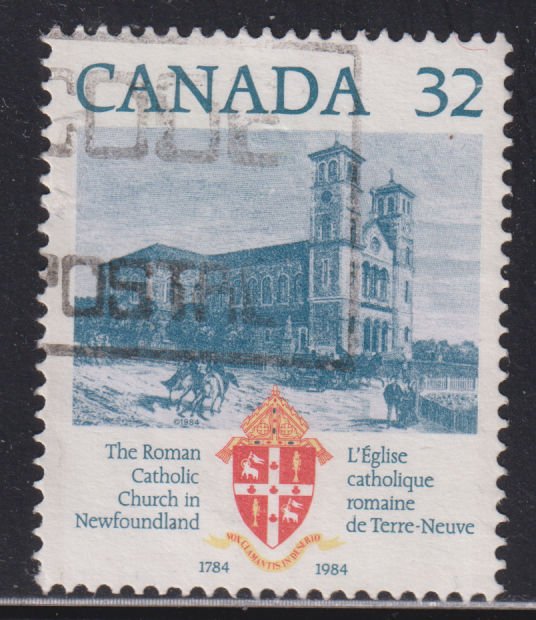 Canada 1029 Basilica of St. Johns Newfoundland 1984