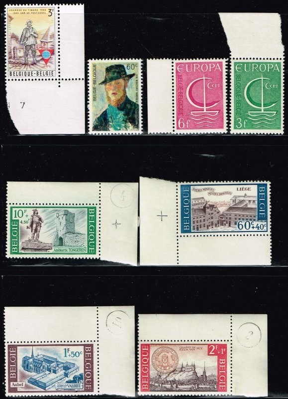Belgium 1966,Sc.#660 and more MNH stamps + souv. sheets