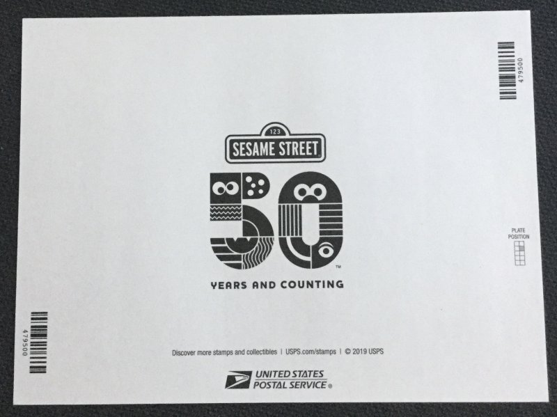 US #5394 Sheet of 16 (.55) Sesame Street