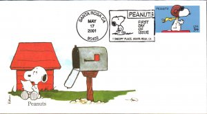 #3507 Peanuts - Snoopy Edken FDC